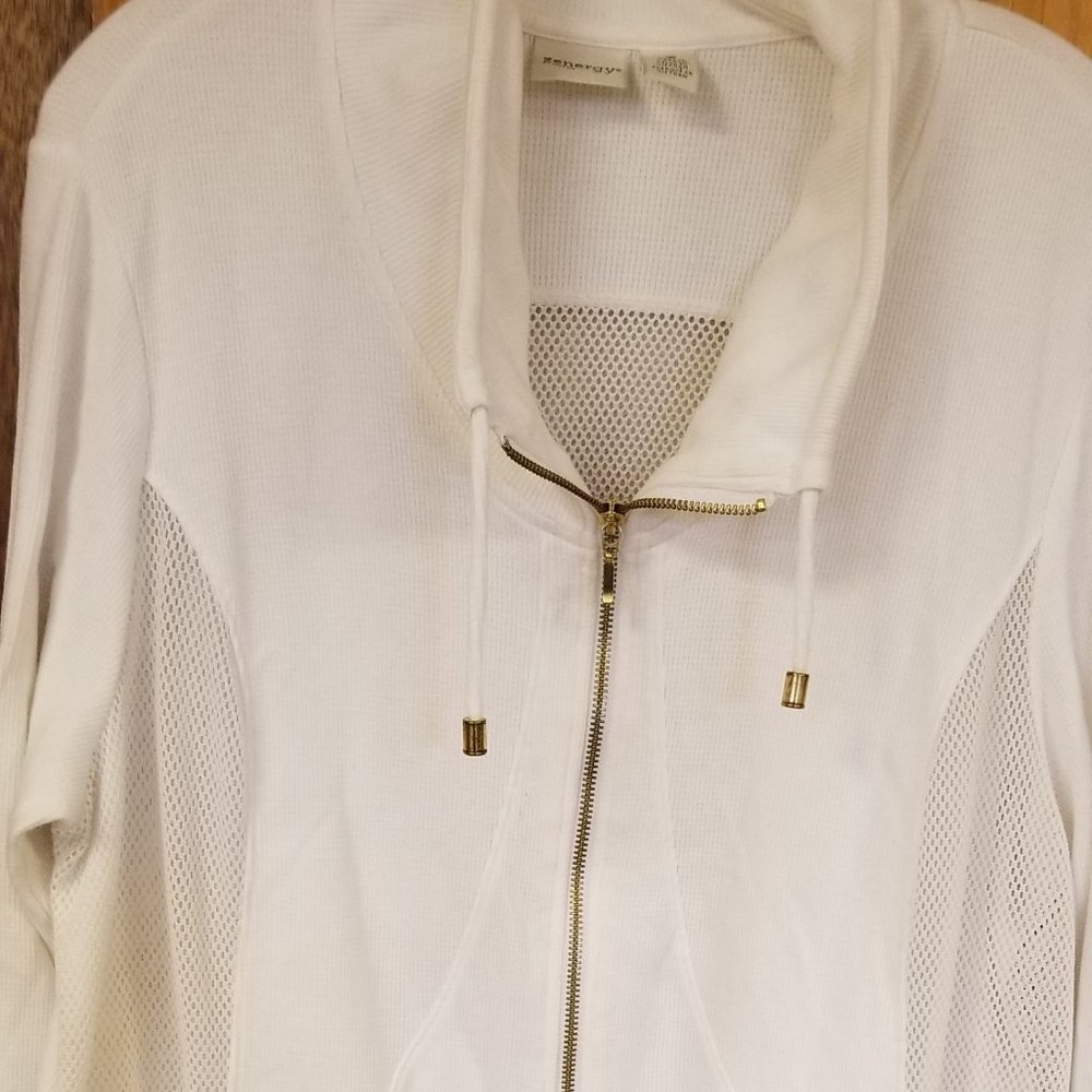 Chico's Zenergy White Jacket